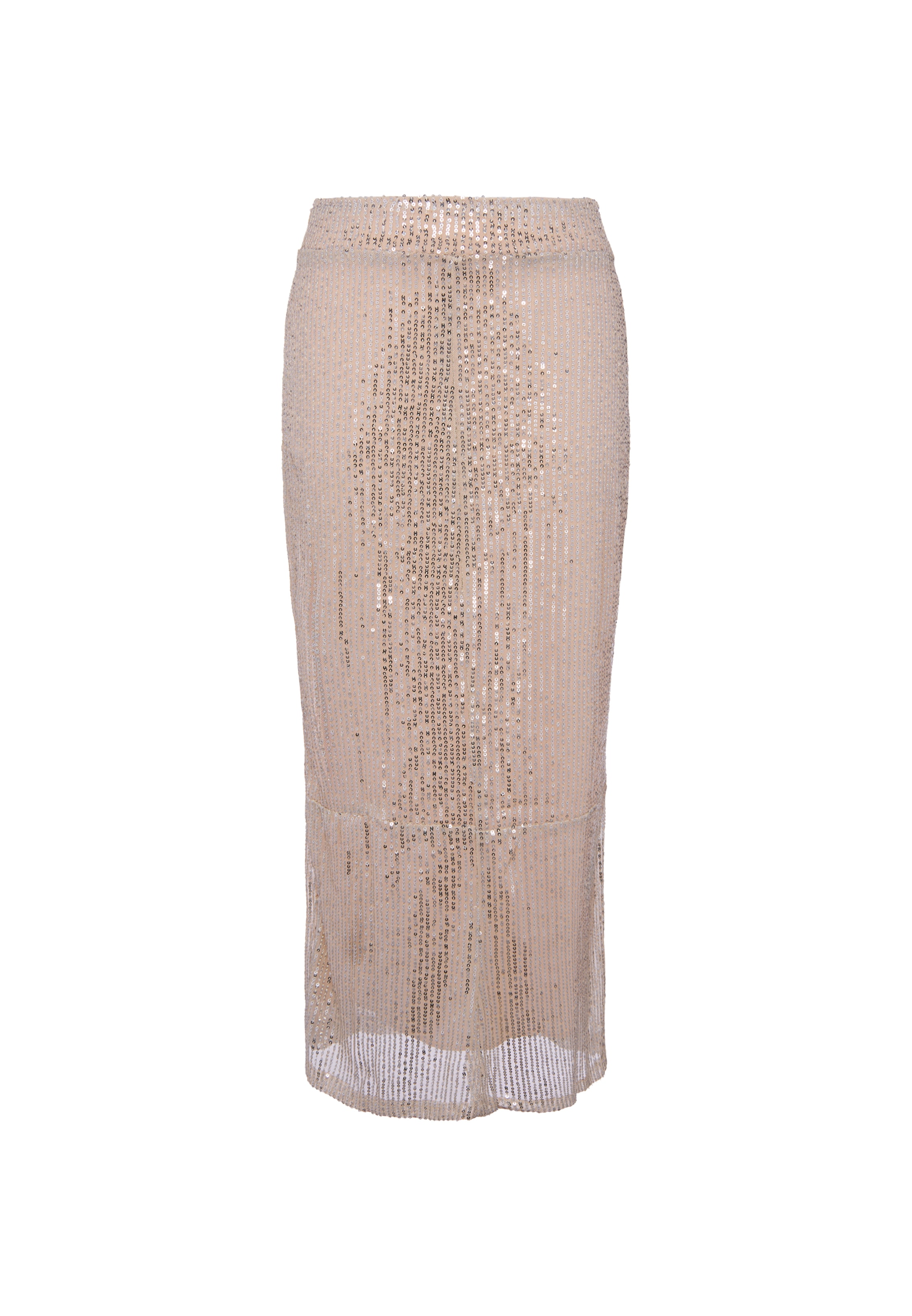 faina Jupe en 34 en beige, Vue avec produit