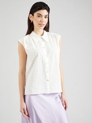King Louie Blouse 'Remi' in Wit: voorkant