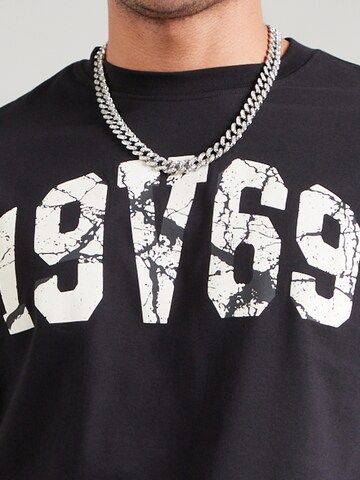 19V69 ITALIA T-Shirt 'Rafael' in Schwarz