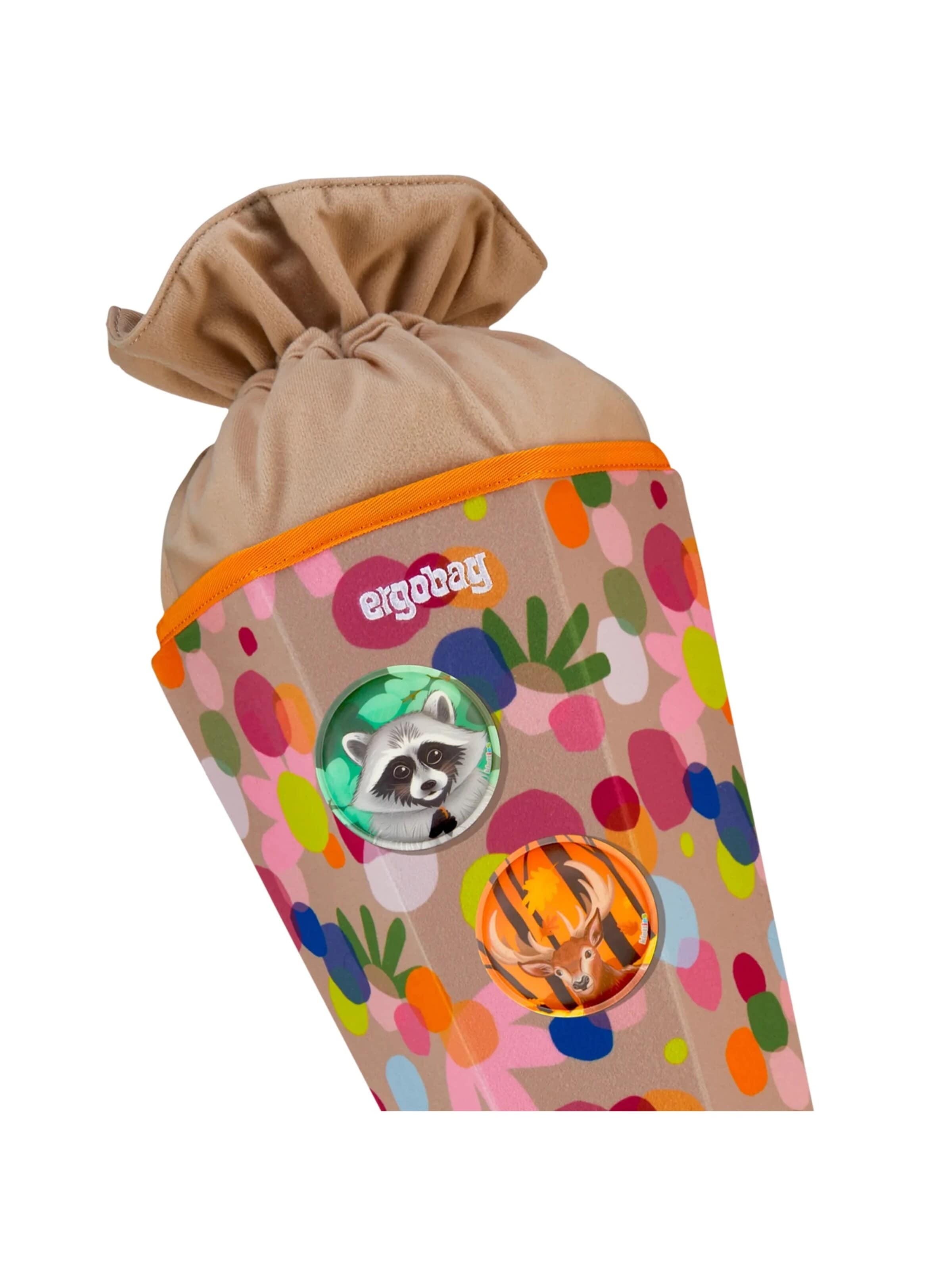 ergobag Bag 'Schultüte Schultüte' in Beige