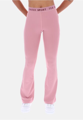 évasé Leggings 'Christine Essentials' Ted Baker en violet : devant