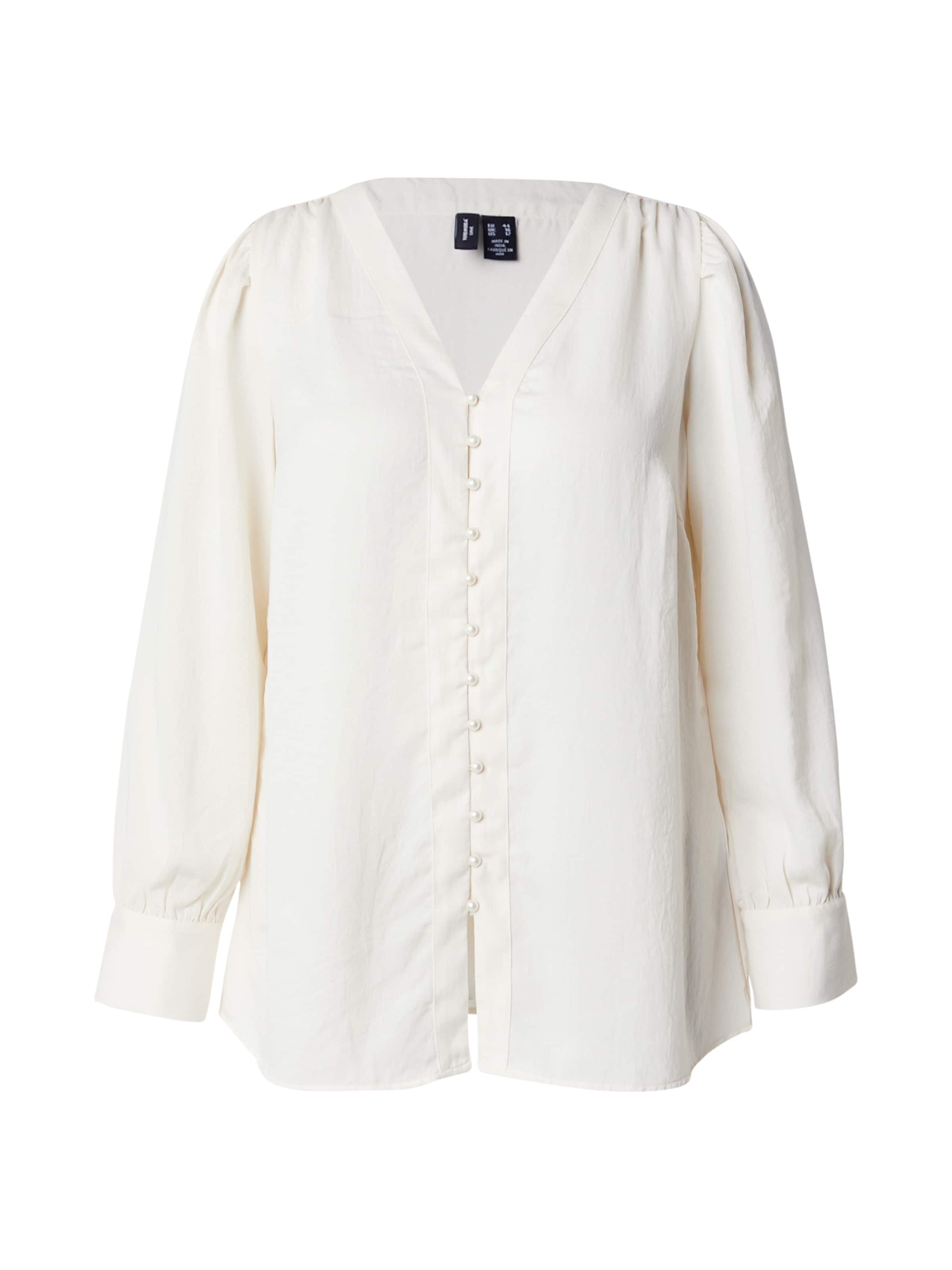 Vero Moda Curve - Blusa 'VMCFASANA' en beige: frente