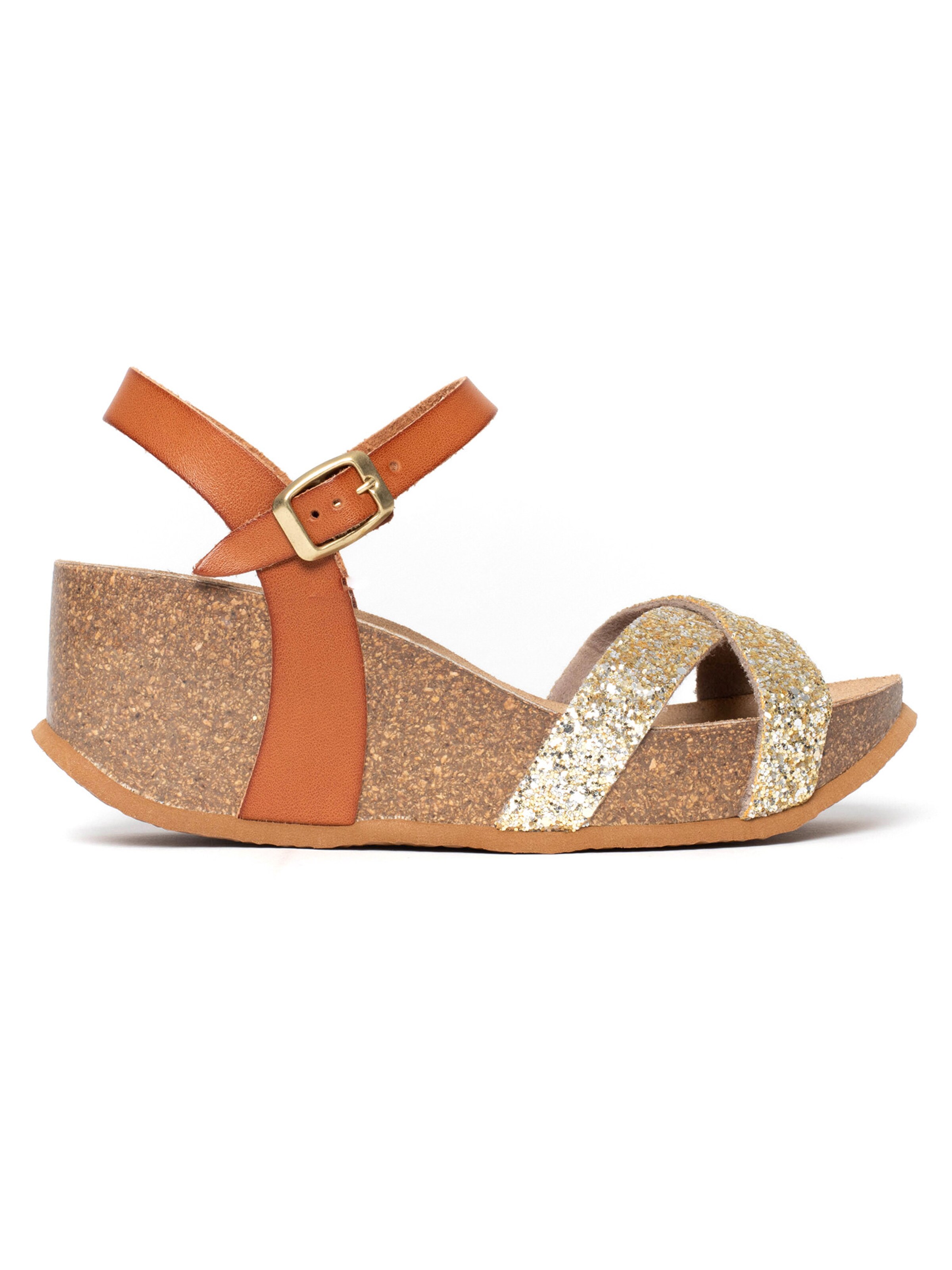 Bayton Sandály 'Venus' – hnědá