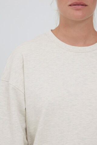 Oxmo Sweatshirt 'GRYNET' in Weiß