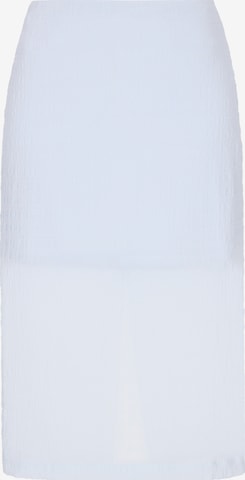 Jupe faina en bleu : devant