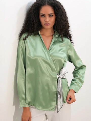 BigdartBluza - zelena boja: prednji dio