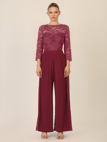APART Jumpsuit in Red: front