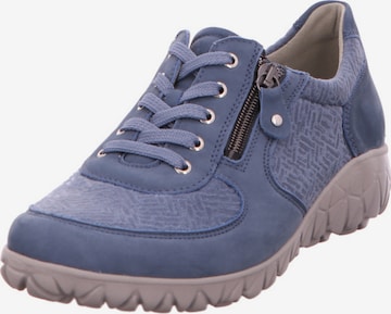 WALDLÄUFER Athletic Lace-Up Shoes in Blue: front