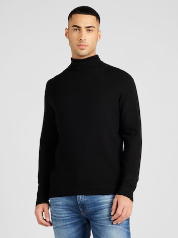 River Island Sweater in Black: front