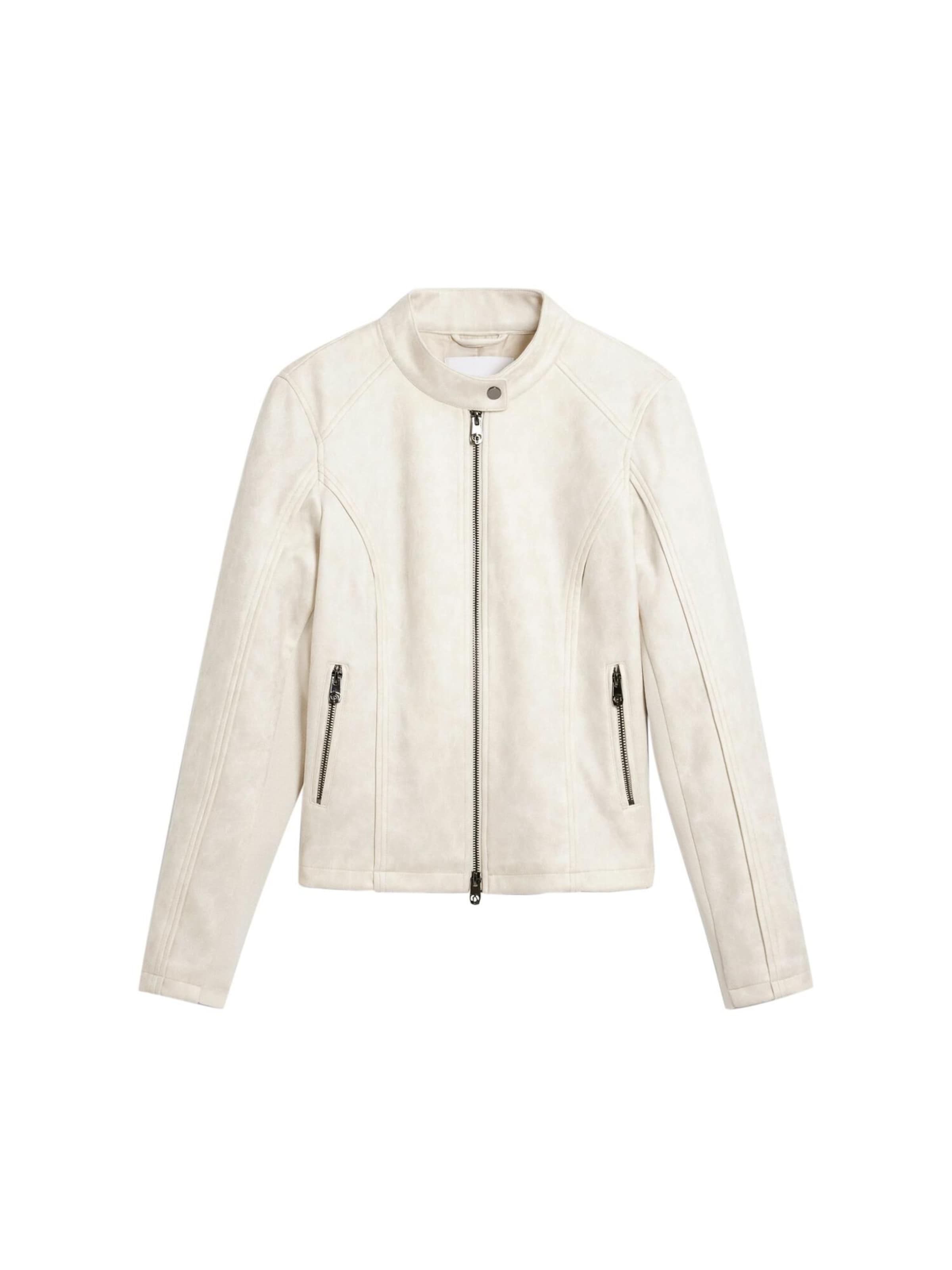 Desigual Övergångsjacka i vit: framsida