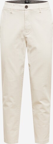 BURTON MENSWEAR LONDON Chino Pants in White: front