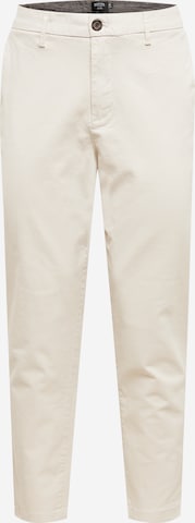 BURTON MENSWEAR LONDON Tapered Chino in Wit: voorkant