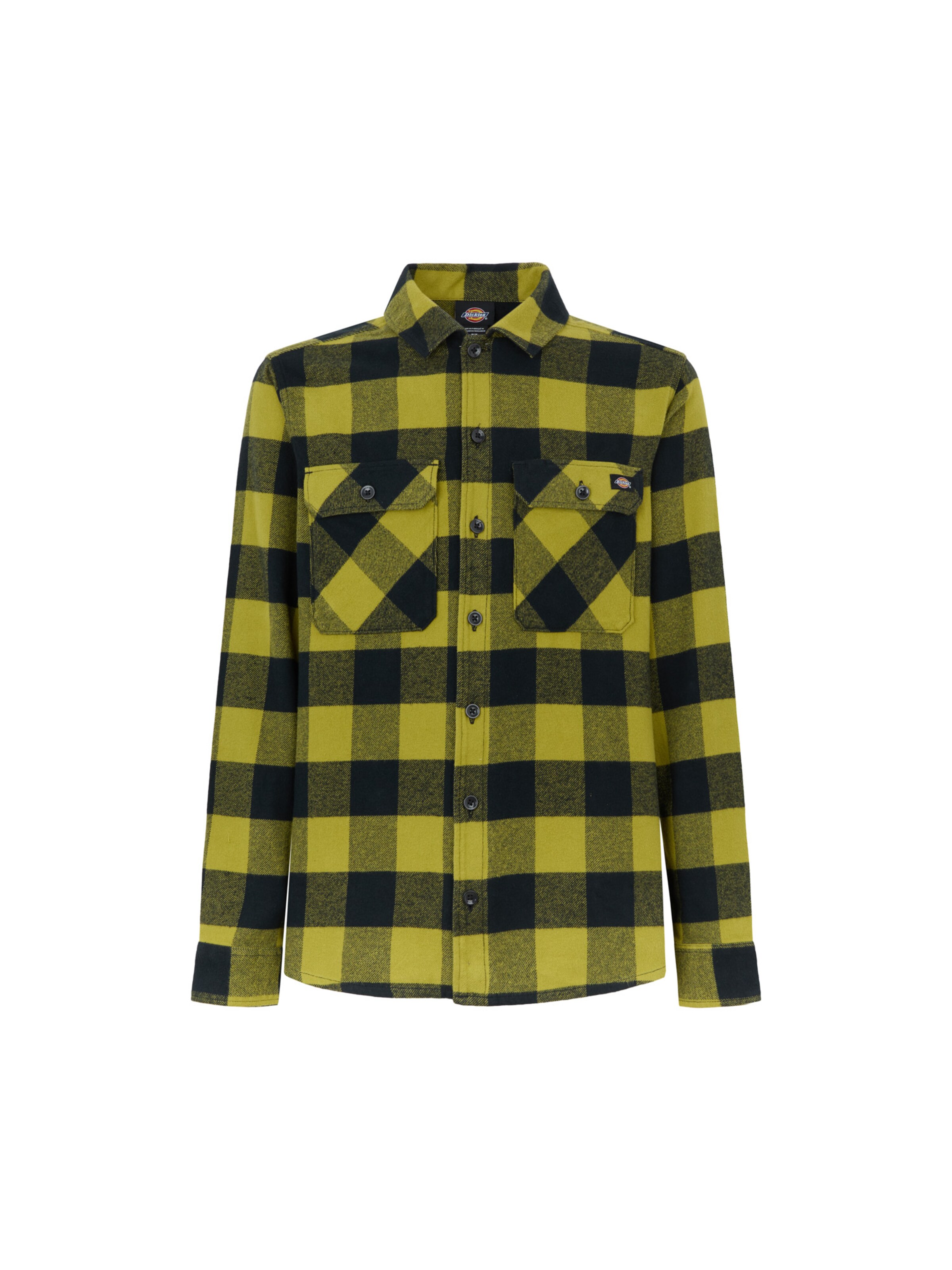 DICKIES Chemise 'Sacramento' en olive / noir, Vue avec produit