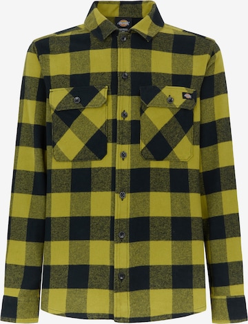 DICKIES Рубашка 'Sacramento' в Зеленый: спереди