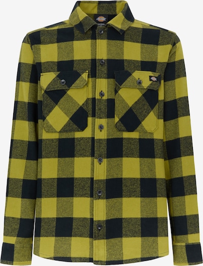 Marškiniai 'Sacramento' iš DICKIES, spalva – alyvuogių spalva / juoda, Prekių apžvalga