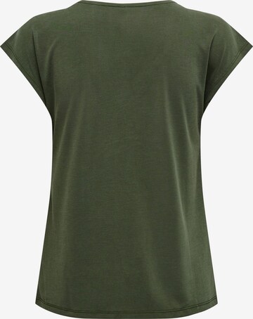 ONLY - Camiseta 'FREE' en verde