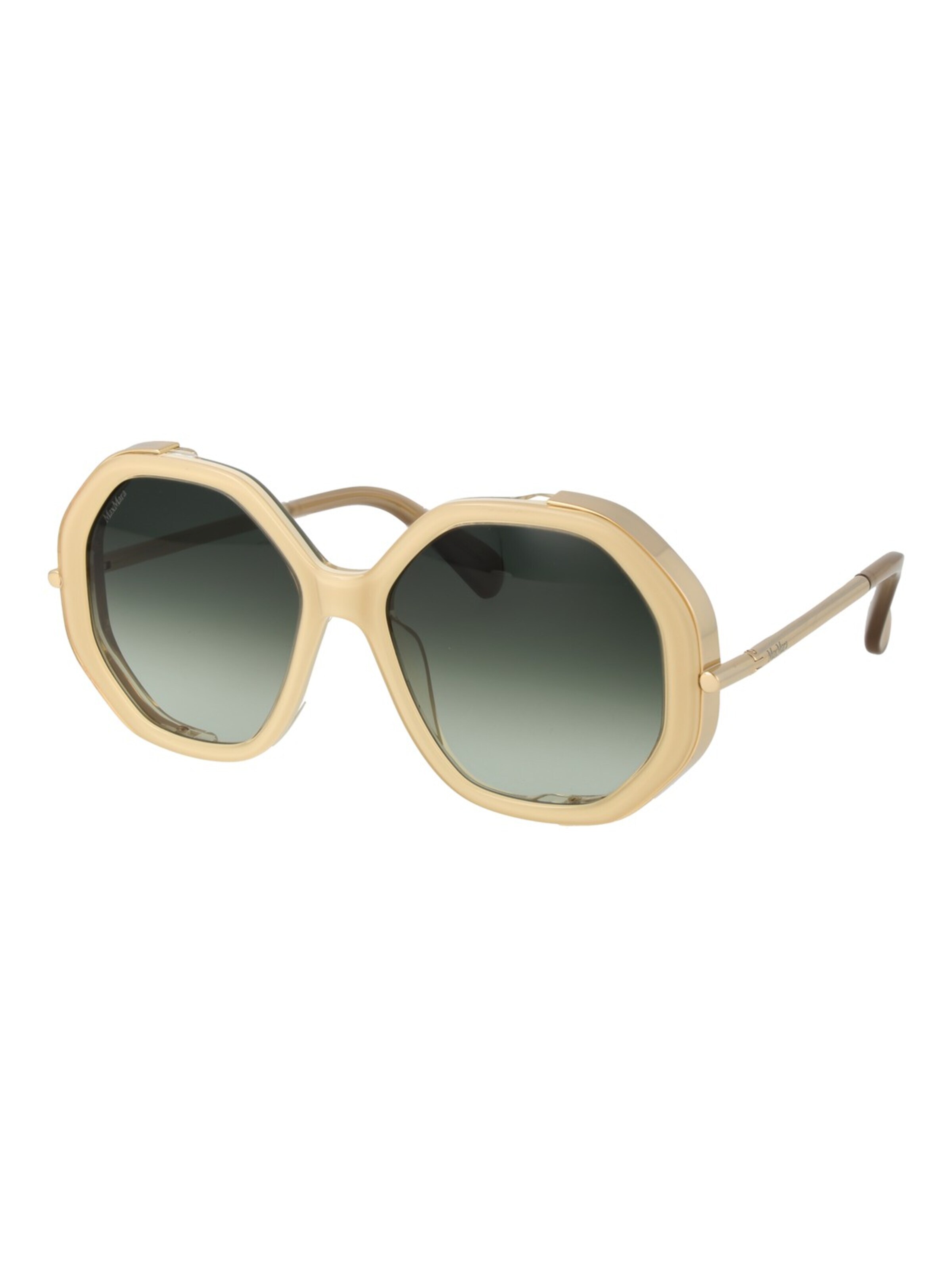 Max Mara Lunettes de soleil en Taille unique en beige, Vue avec produit