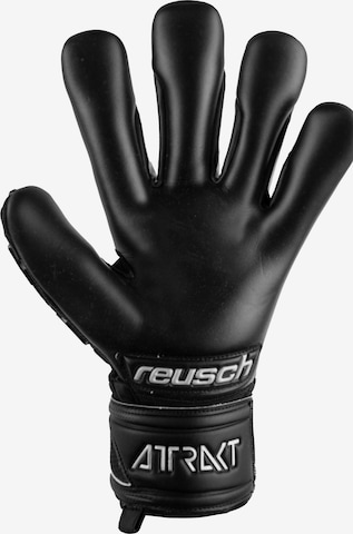 REUSCH Athletic Gloves in Black