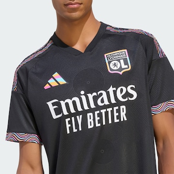 ADIDAS PERFORMANCE Funkční tričko 'Olympique Lyonnais 26/27' – černá
