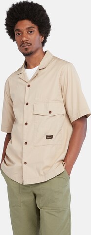 TIMBERLAND Regular fit Button Up Shirt in Beige