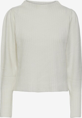 PIECES Sweter 'Ana' w kolorze biały: przód