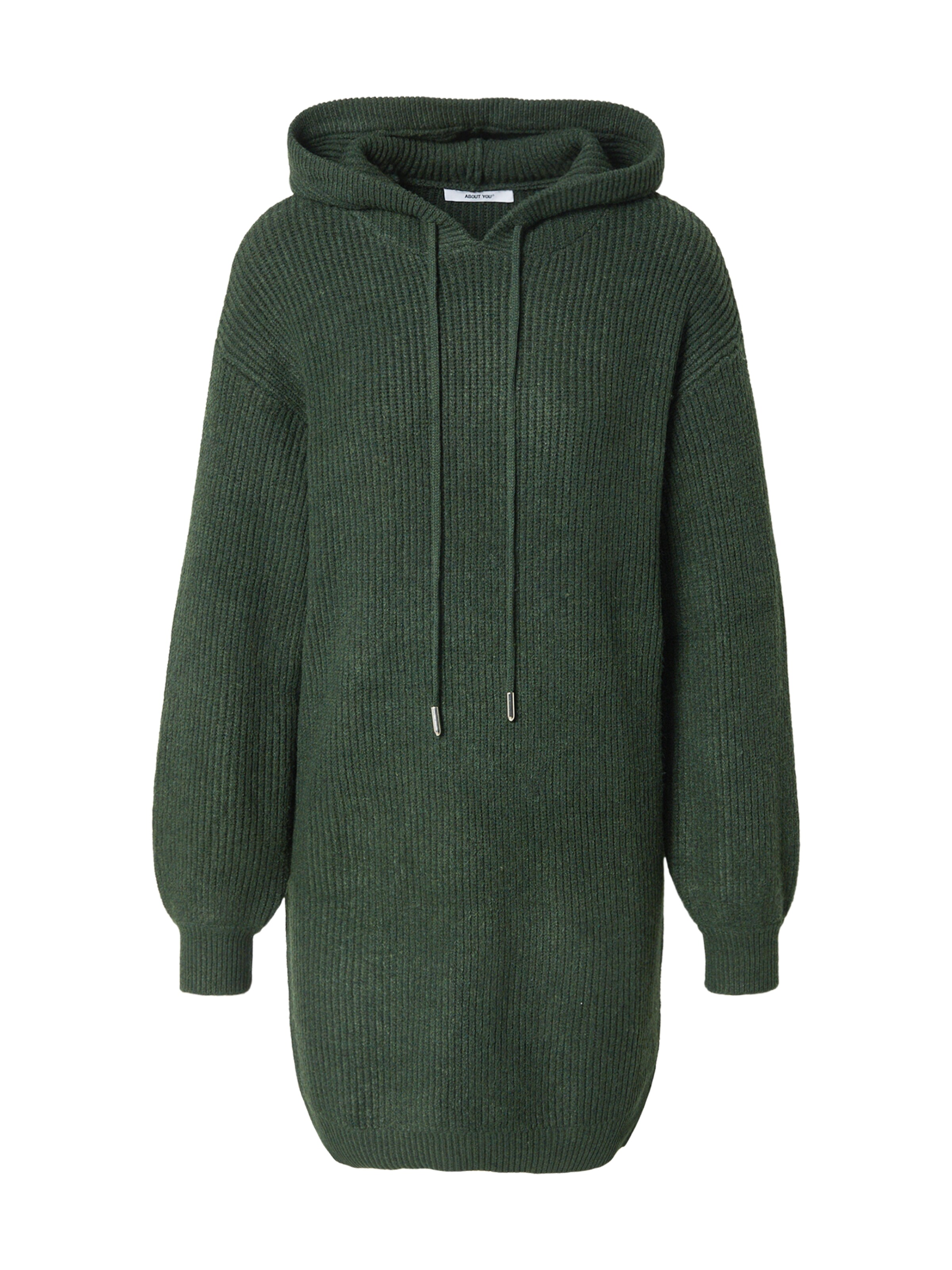 Rochie tricotat 'Milly' de la ABOUT YOU pe verde: față