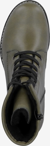 Bottines à lacets '78510' Rieker en vert