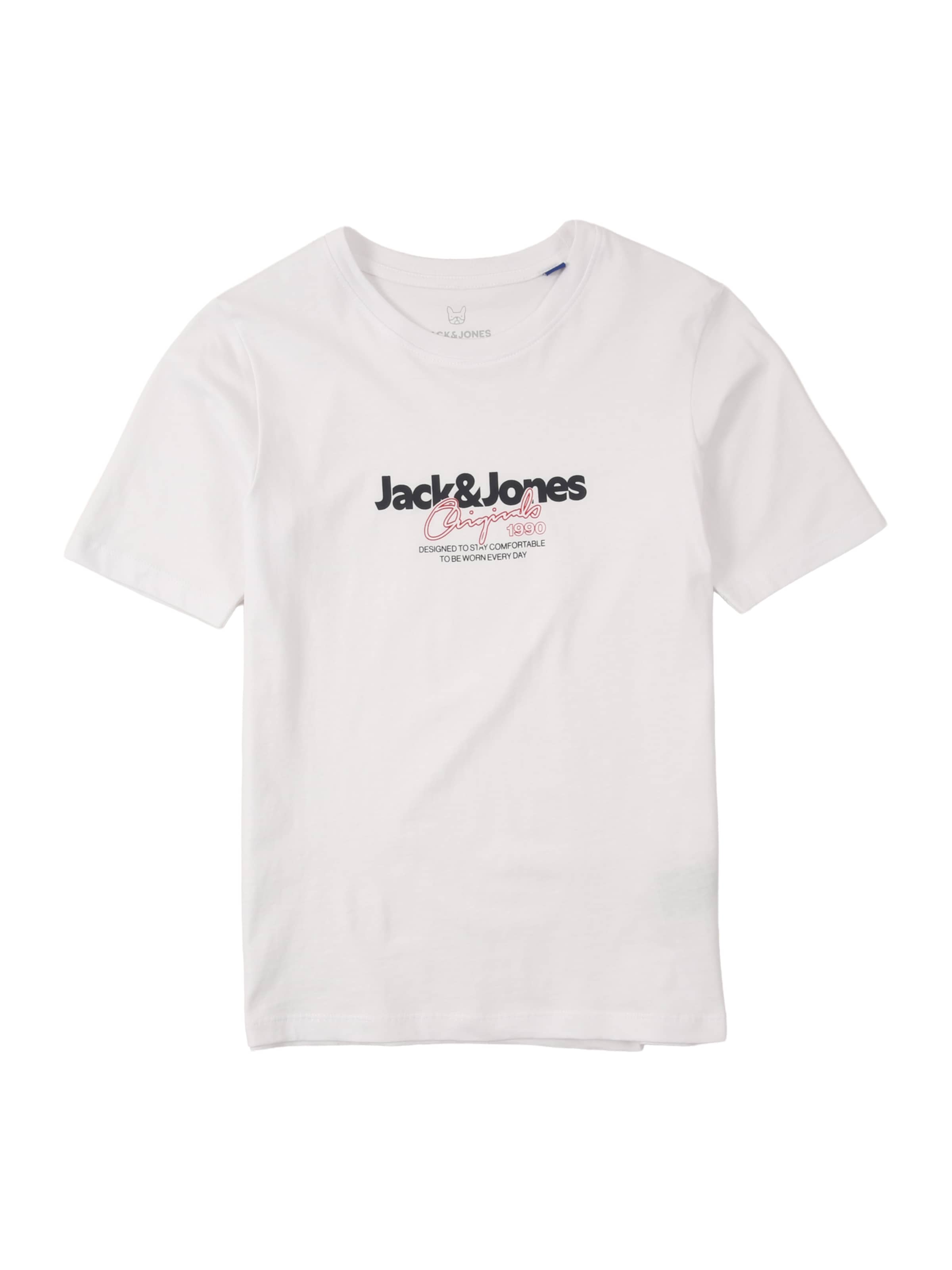 Jack & Jones JuniorMajica 'JORCASSIS' - bijela boja: prednji dio