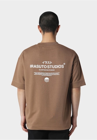 Irasuto Studios Shirt 'Tanjun' in Brown: front