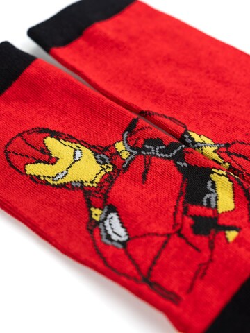 Marvel Avengers Socken 'Iron Man, Captain America, Hulk'‌‌‌‌‌‌‌‌‌ in Mischfarben