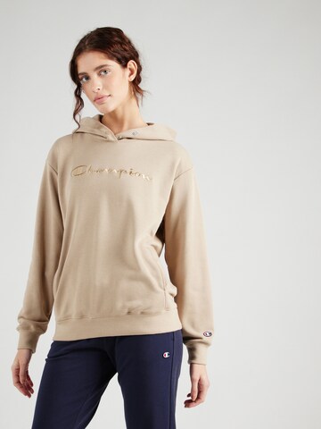 Champion Authentic Athletic Apparel Sweatshirt 'Legacy' in Beige: front