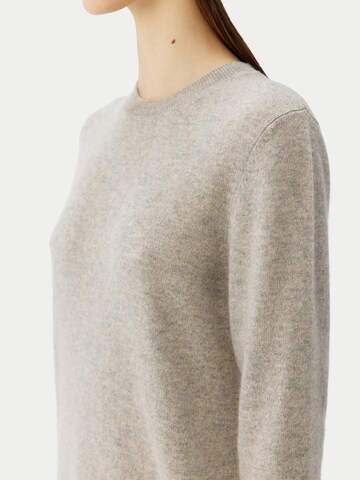 GOBI Cashmere Pullover 'Cashmere Hat & Sweater Set'‌‌‌‌ in Grau