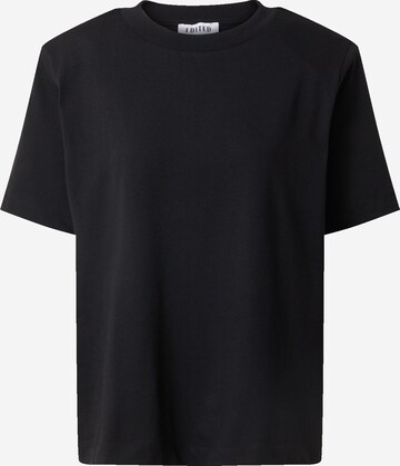 EDITED Shirt 'Mele' in Black: front