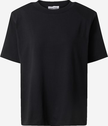 EDITED Shirt 'Mele' in Black: front