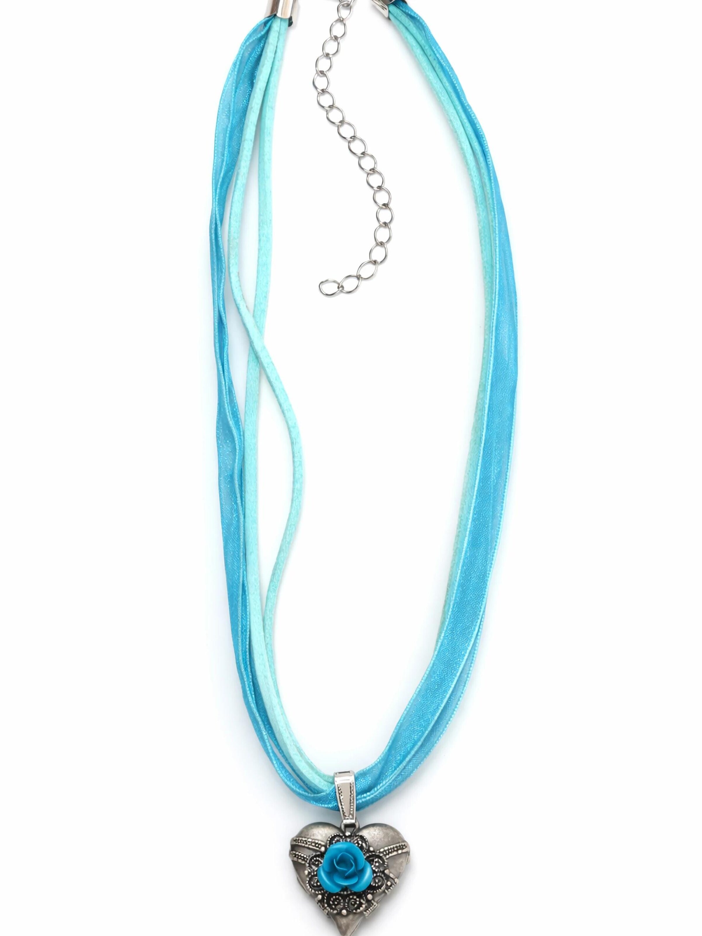 Allgäu Rebell Kette 'Gerda'‌‌‌‌‌‌‌‌‌‌ in Blau: Vorderseite
