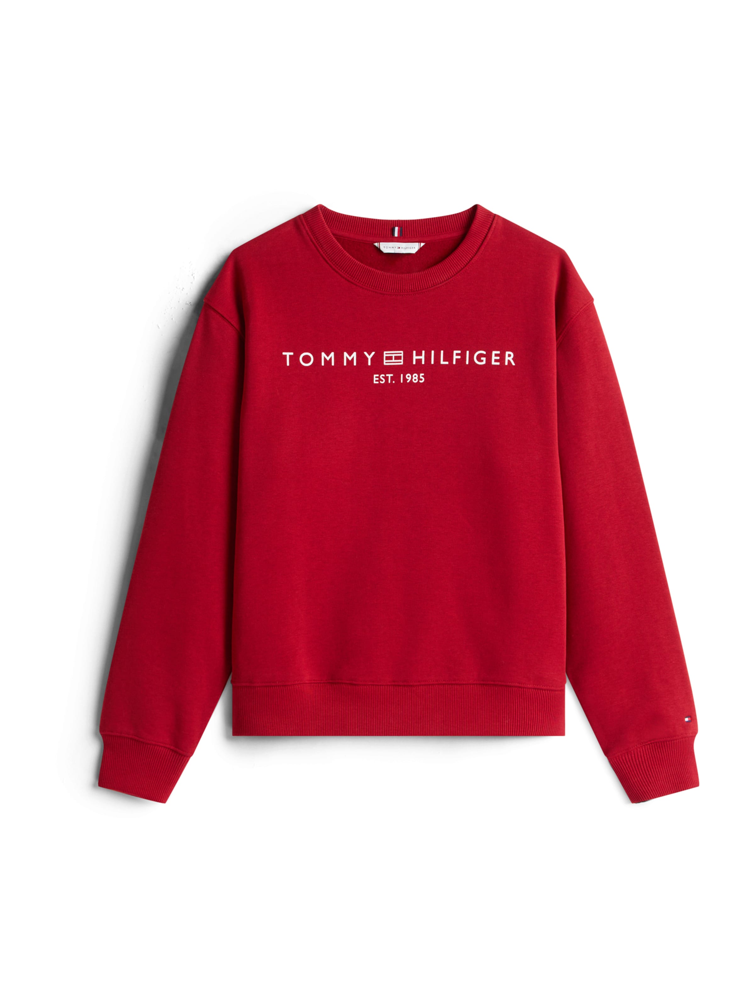 TOMMY HILFIGER Sweatshirt in Rot: Vorderseite