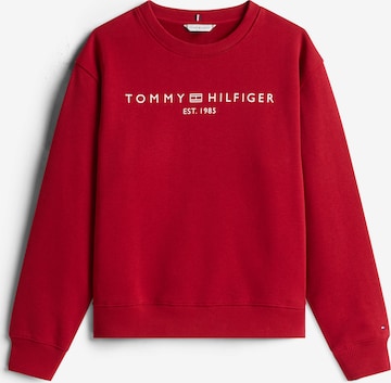 Sweat-shirt TOMMY HILFIGER en rouge : devant