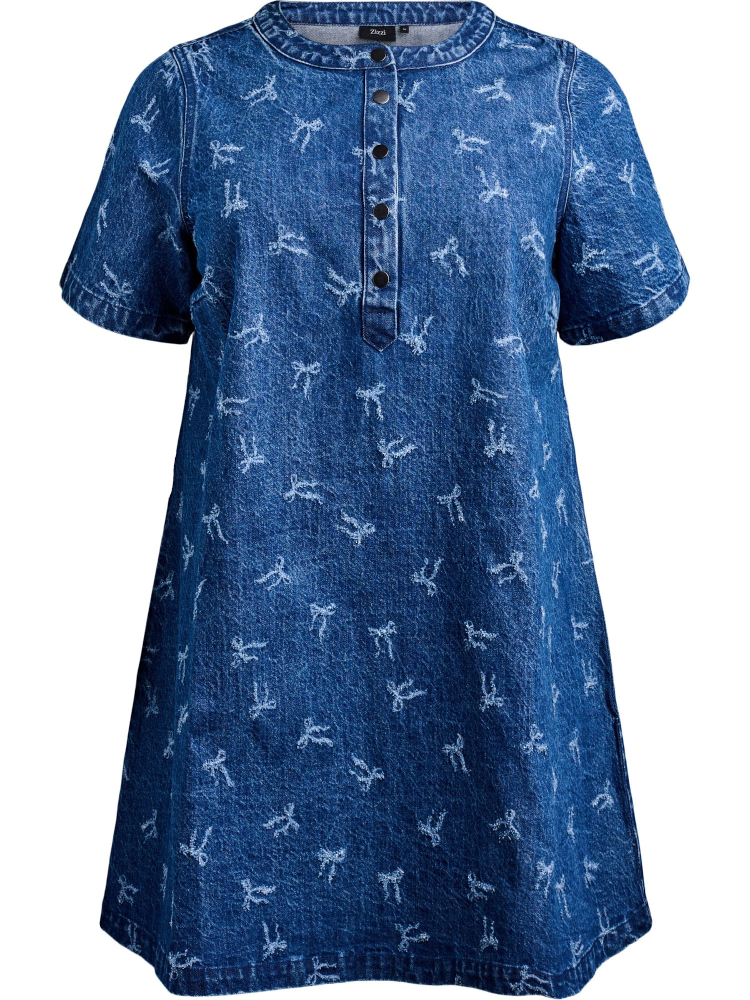Zizzi Φόρεμα 'Jtami' σε μπλε: μπροστά
