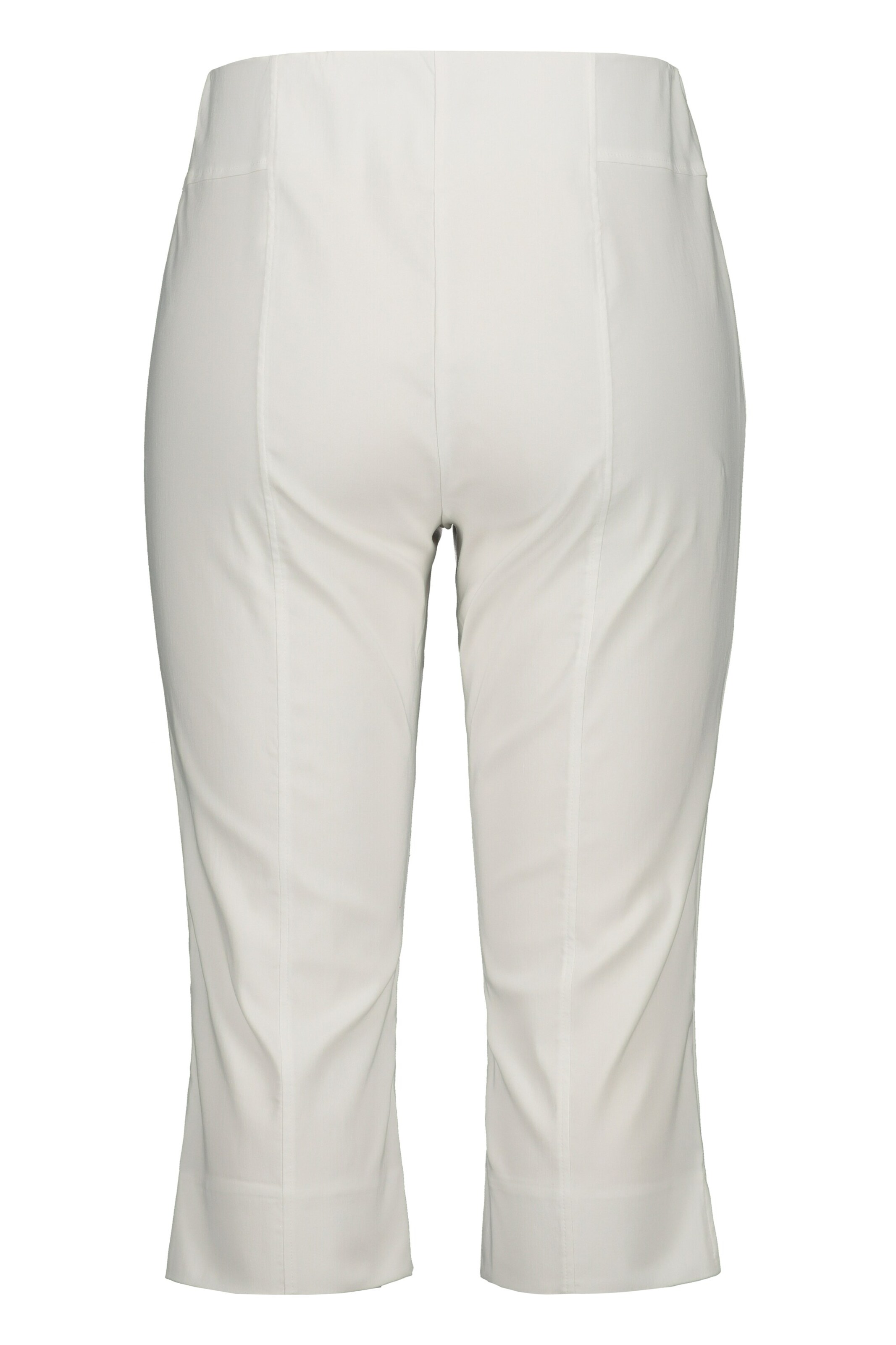 Ulla Popken Slimfit Broek in Wit