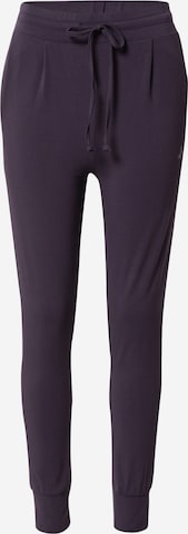 Pantalon de sport CURARE Yogawear en bleu : devant