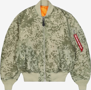 ALPHA INDUSTRIES Kurtka przejściowa 'MA-1 Heritage' w kolorze zielony: przód
