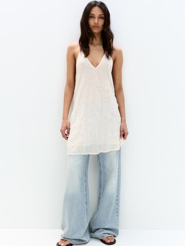Pull&Bear Kleid in Beige
