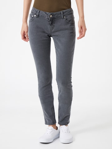 MUD Jeans Skinny Jeans in Grey: front