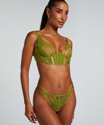 Hunkemöller String 'Billie' in Grün