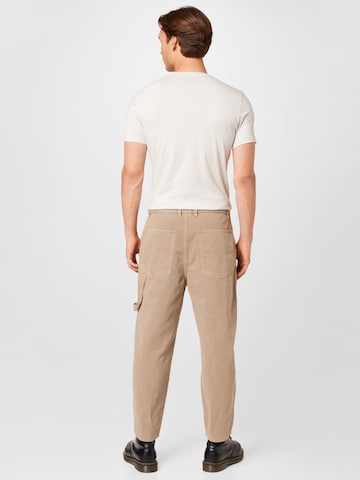 AllSaints Normalny krój Spodnie 'DAISEN' w kolorze brązowy