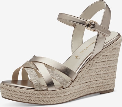 TAMARIS Strap sandal in Gold, Item view