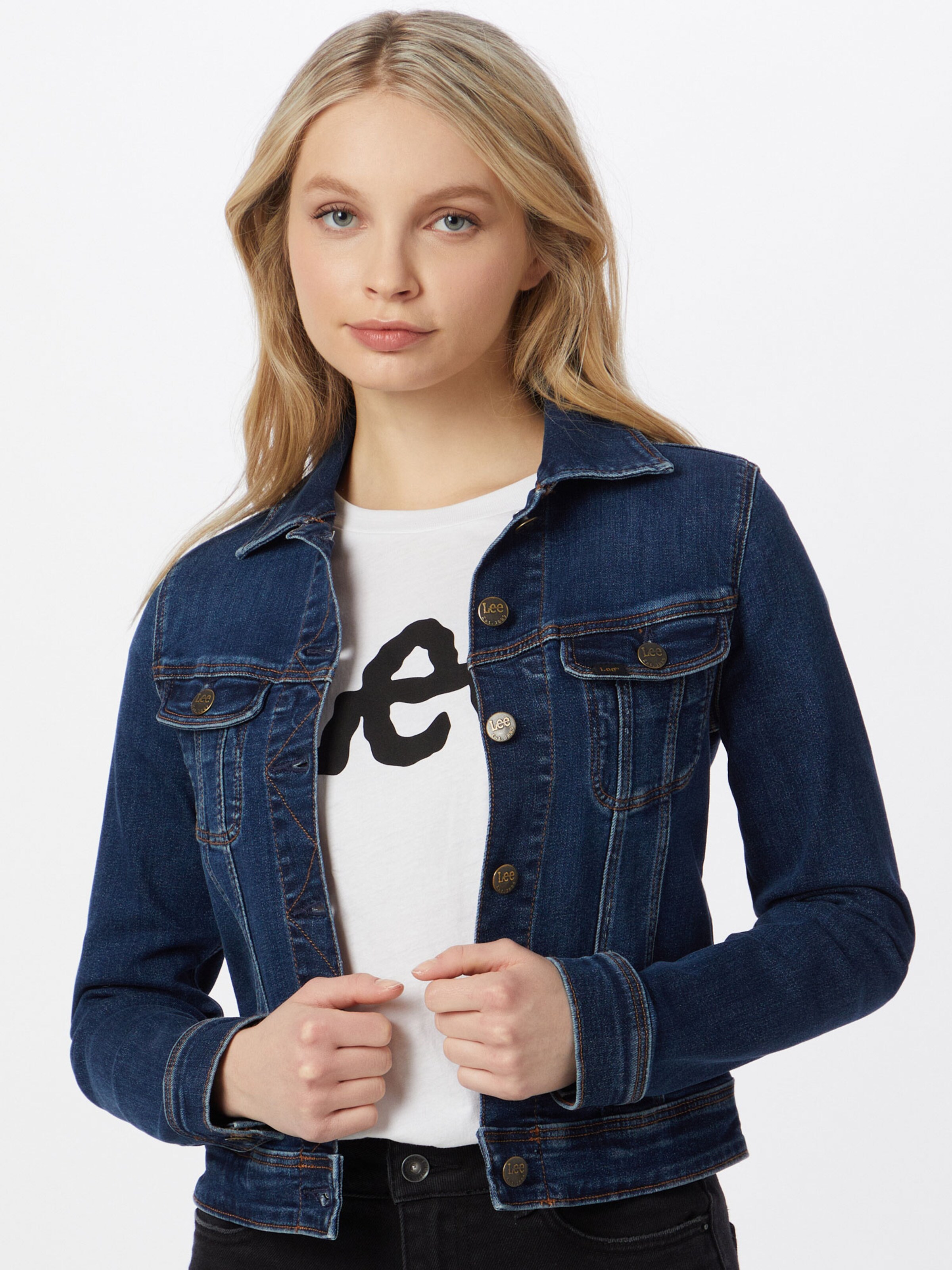 Lee Between-Season Jacket in Dark Blue 
