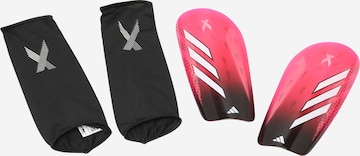 ADIDAS PERFORMANCE - Protetor 'X Speedportal League Shin Guards' em rosa: frente