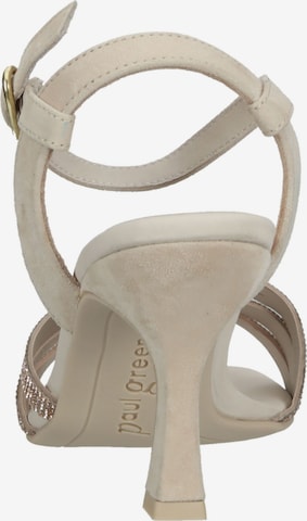 Paul Green Sandalen met riem in Beige