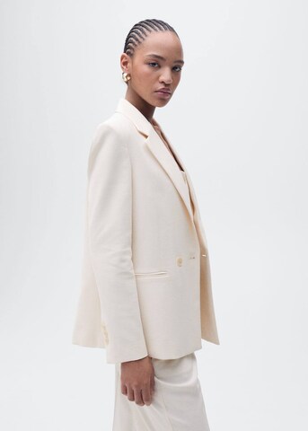 MANGO Blazer 'Tempo' in Beige